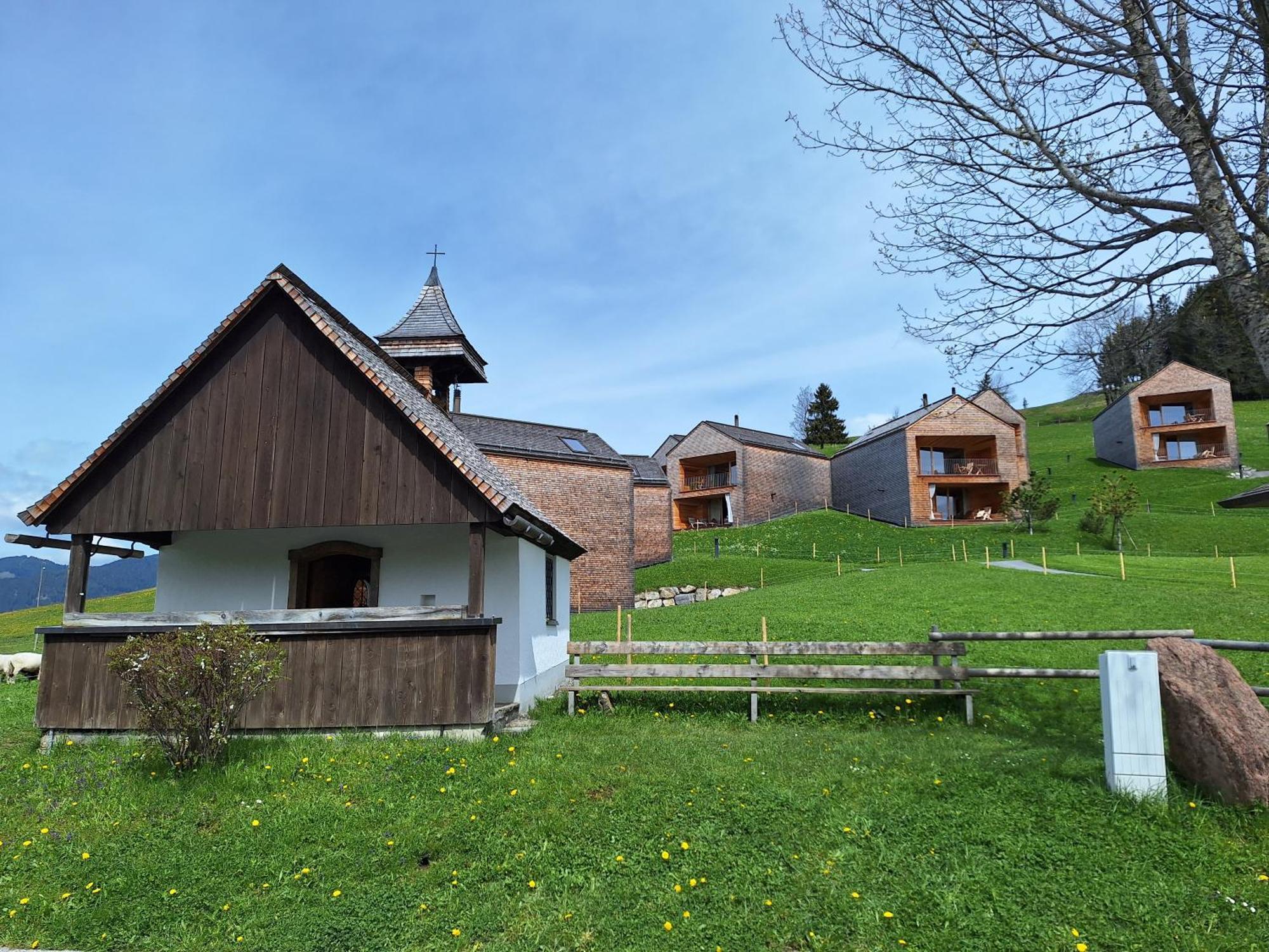 Wohnung Rheintal Im Alpenvorland Batschuns Exterior photo